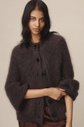 26SS JASPER CARDIGAN - TAPENADE