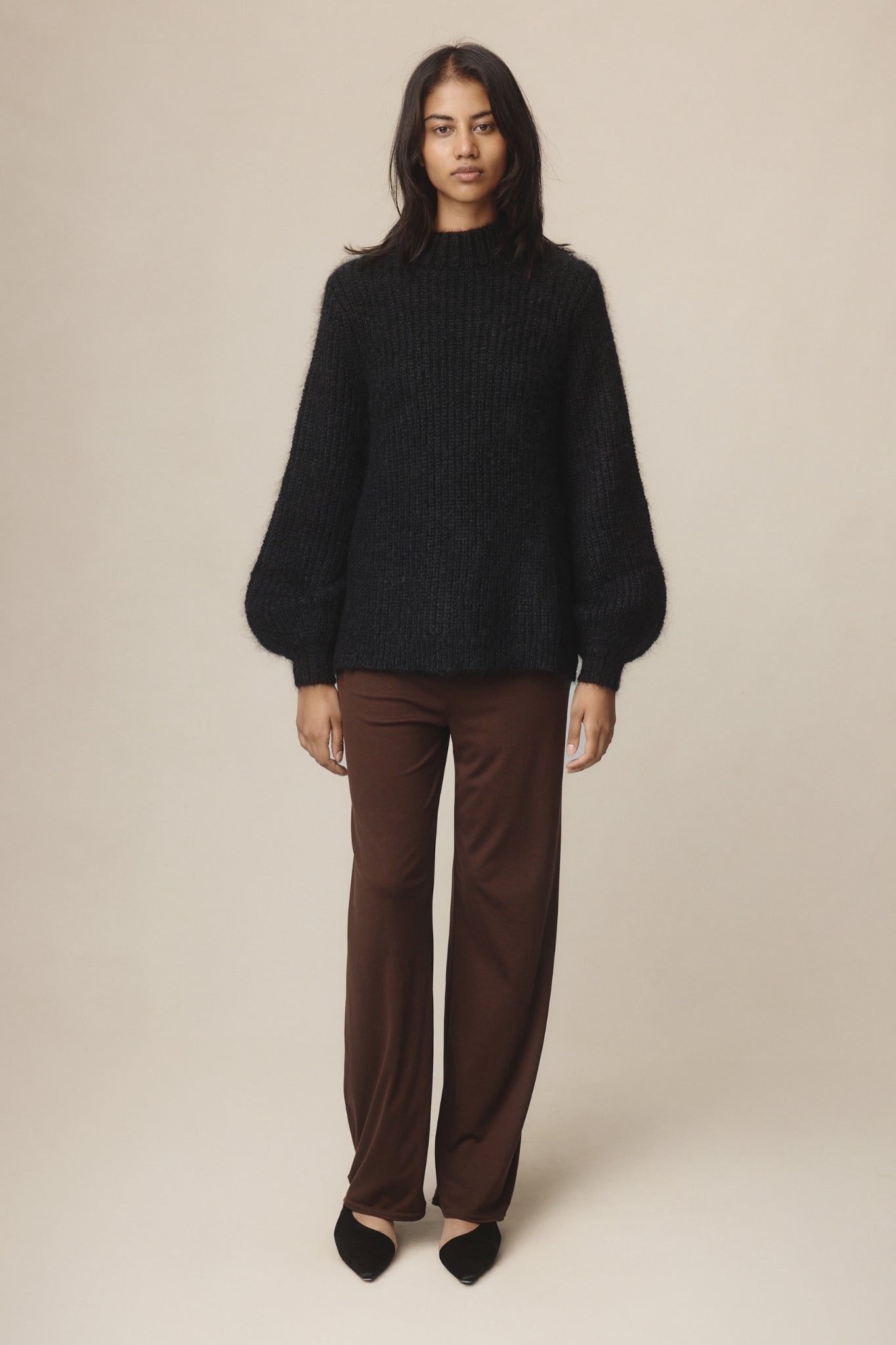 26SS KLEIN JUMPER - BLACK