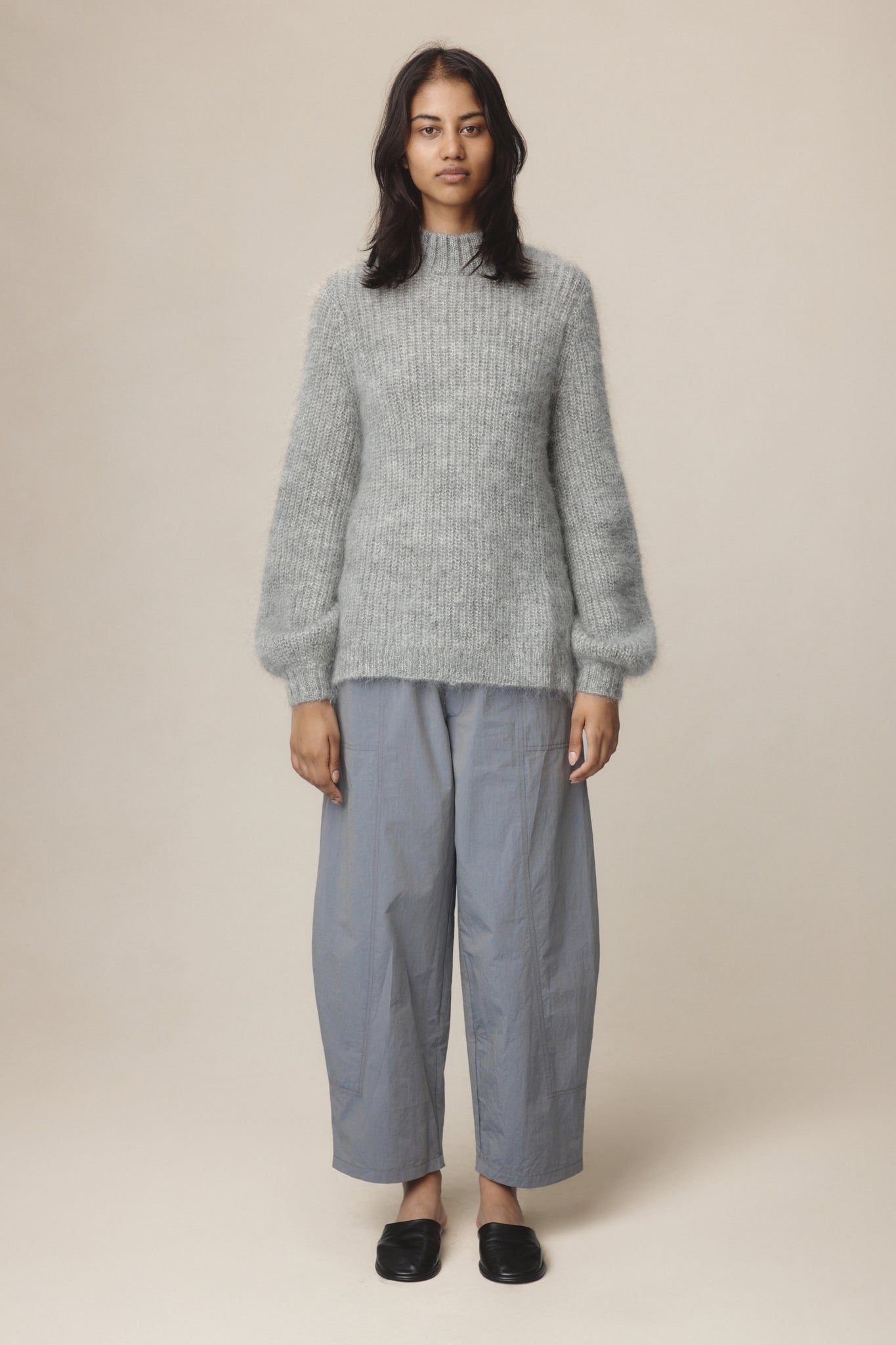 26SS KLEIN JUMPER - GREY MARLE