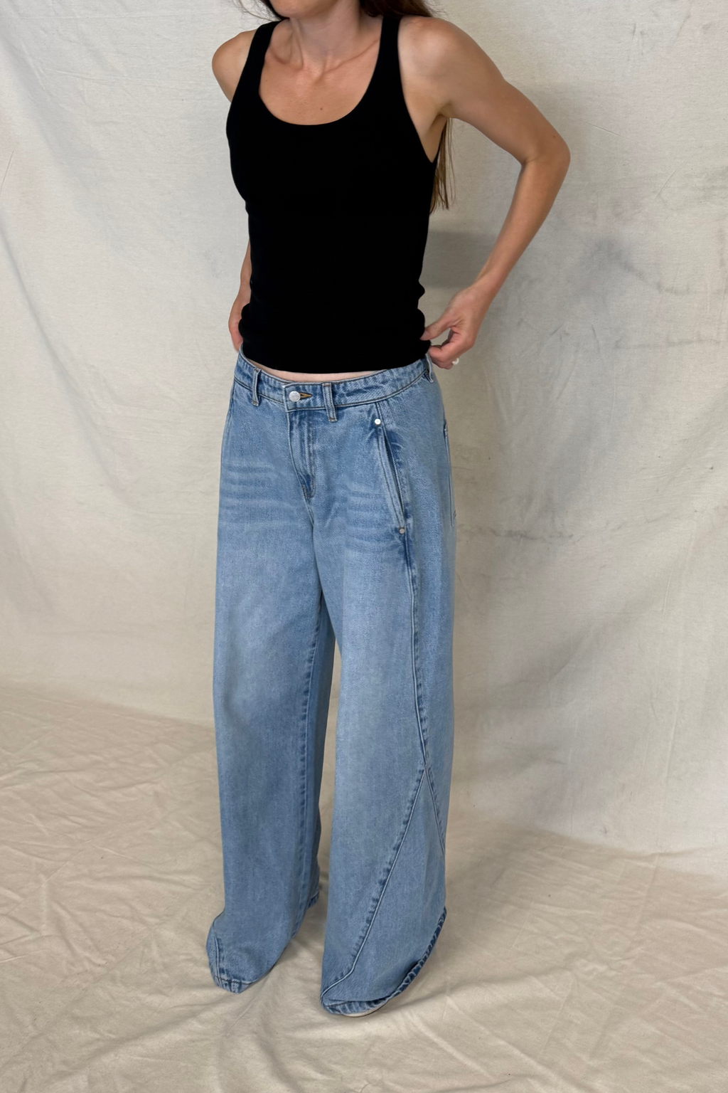26SS PANEL JEAN - CLASSIC WASH