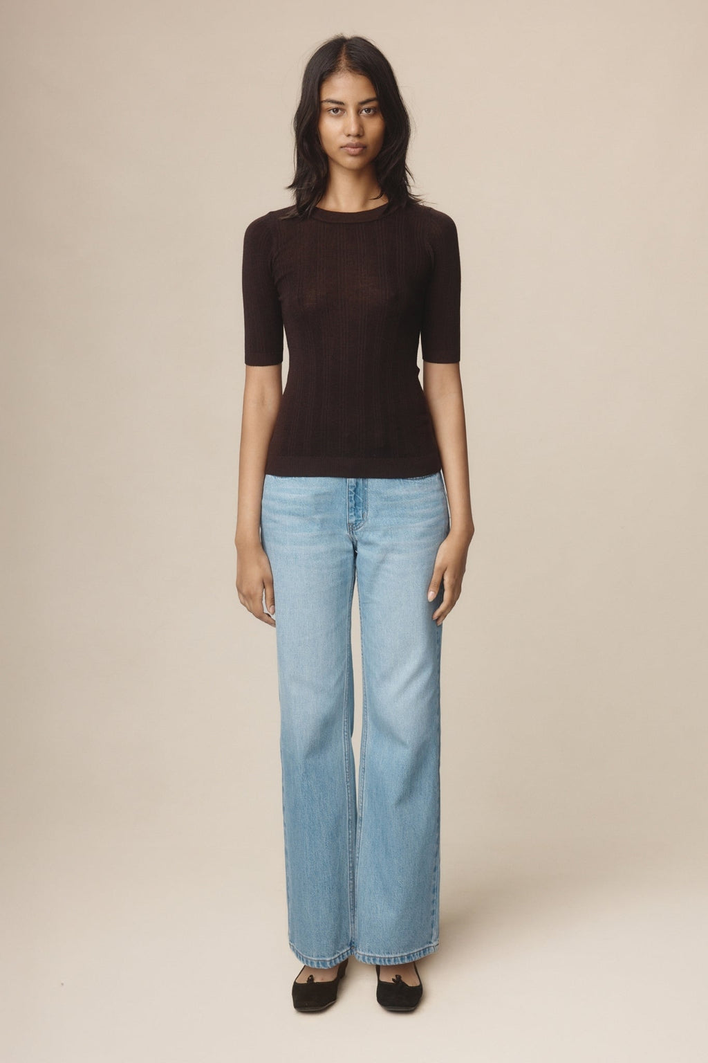 26SS LAYLA TEE -TAPENADE