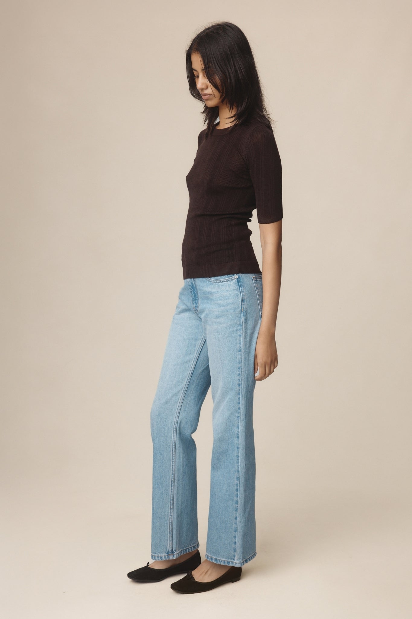 26SS LAYLA TEE -TAPENADE
