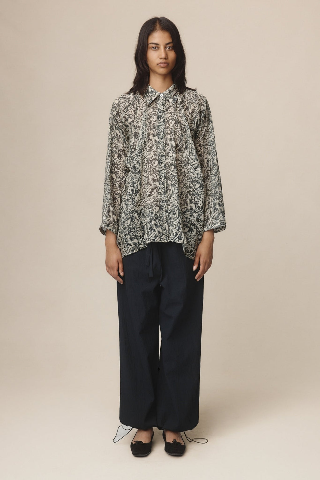 26SS LIBERTY SHIRT - ECHO PRINT