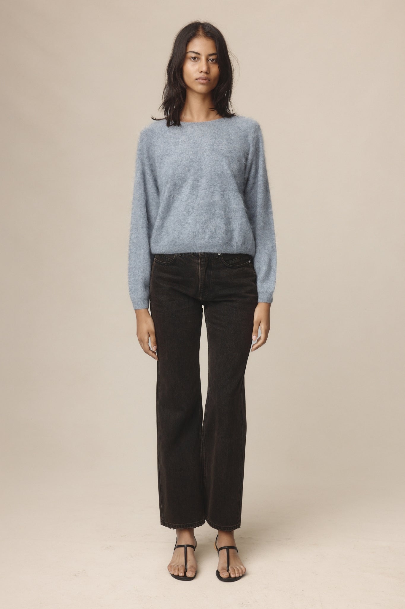 26SS MAGDA SWEATER - FEATHER