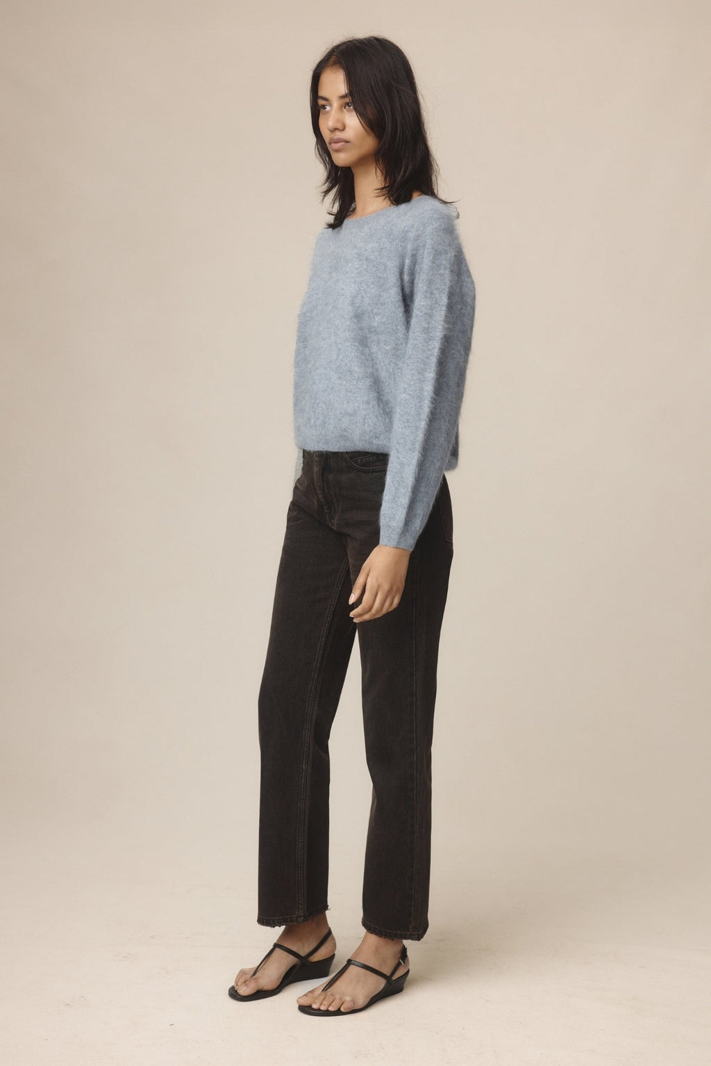 26SS MAGDA SWEATER - FEATHER