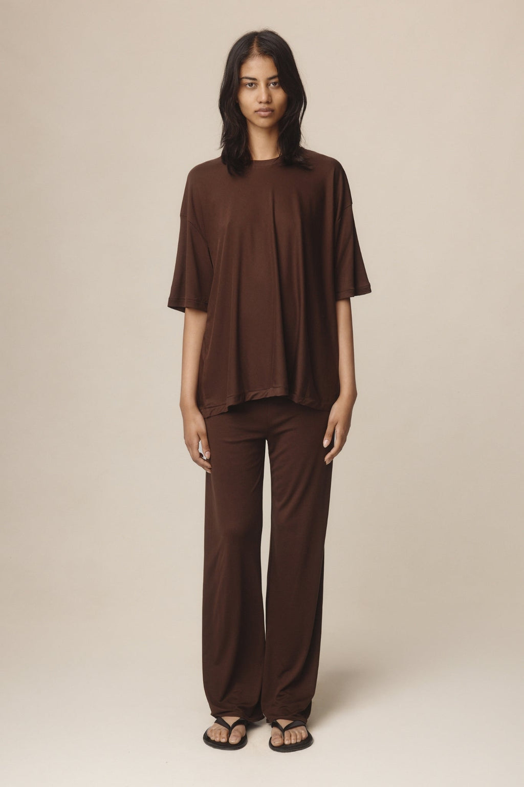 26SS MARTIEN TEE - CHESTNUT