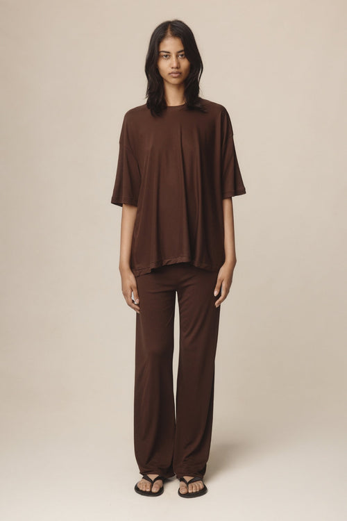 26SS MARTIEN TEE - CHESTNUT