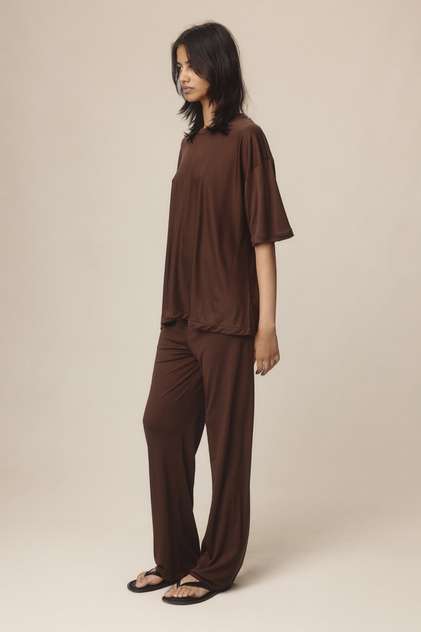 26SS MARTIEN TEE - CHESTNUT