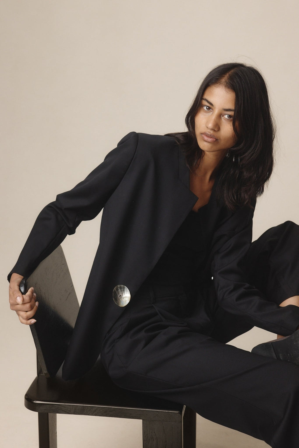 26SS MORRIE BLAZER - BLACK