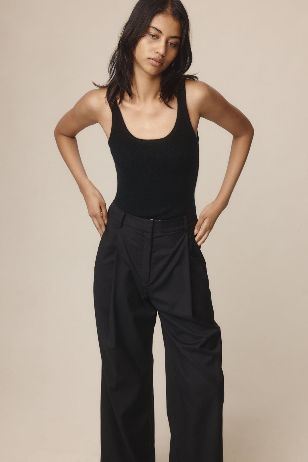 26SS MORRIE PANT - BLACK