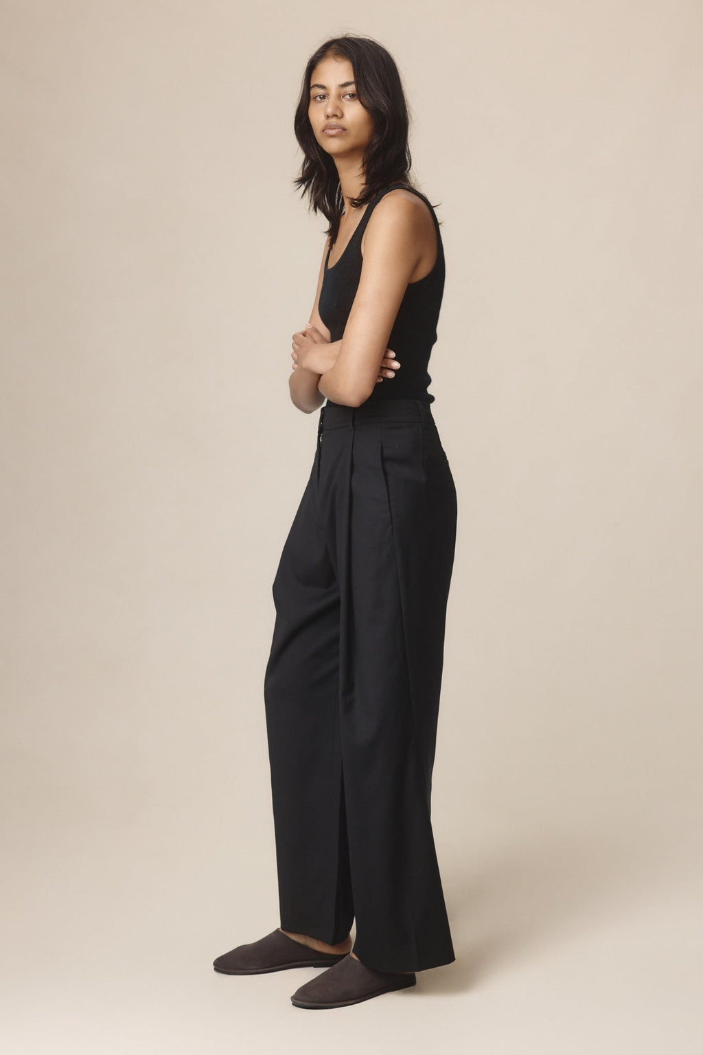 26SS MORRIE PANT - BLACK
