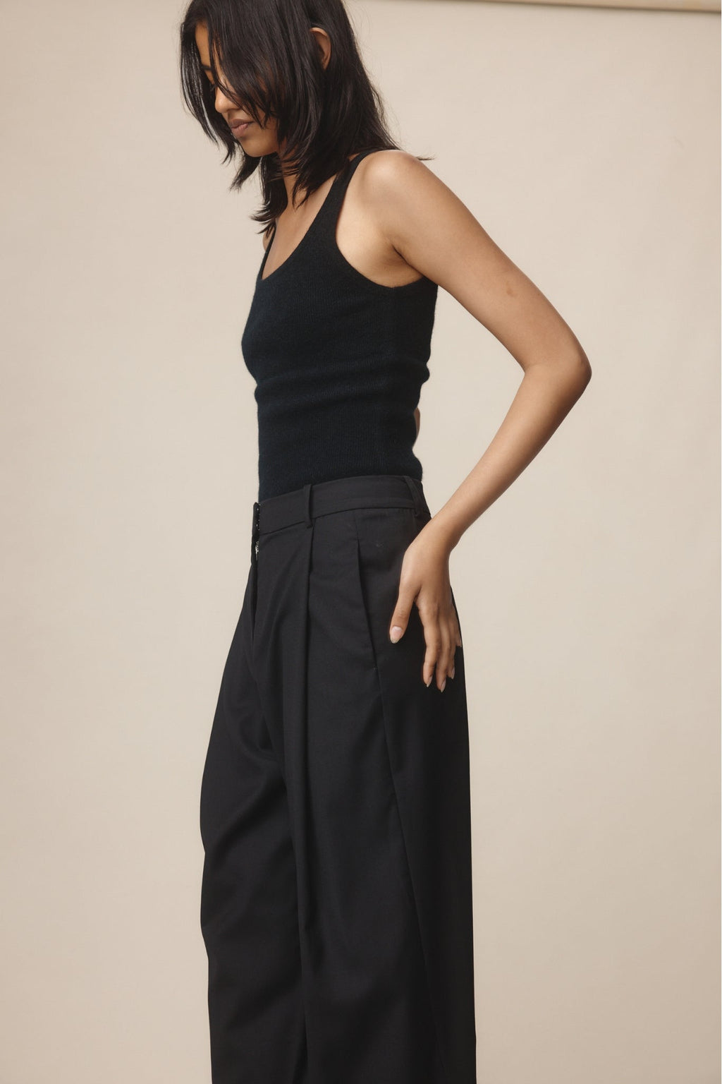 26SS MORRIE PANT - BLACK