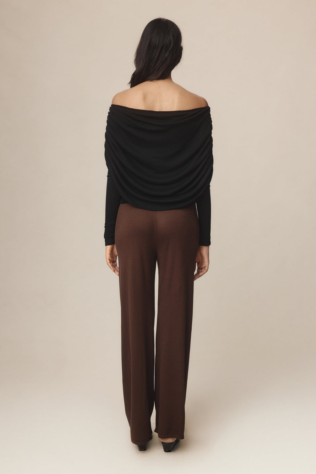 26SS NINA TOP - BLACK