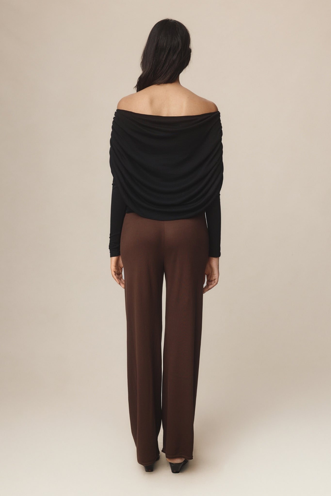 26SS NINA TOP - BLACK