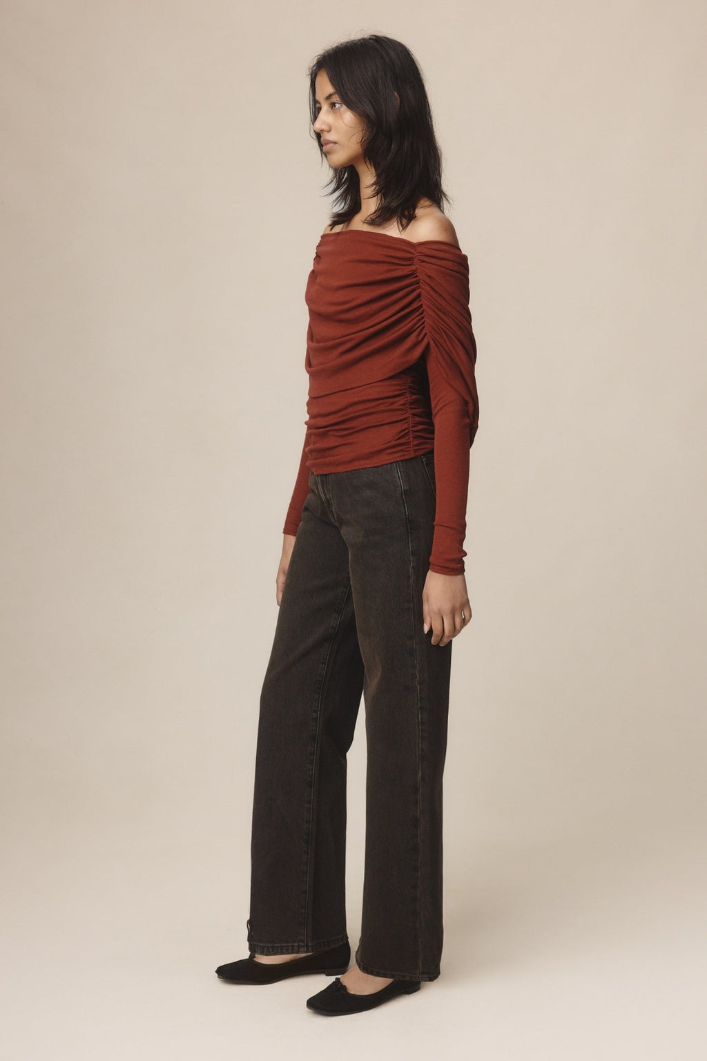 26SS NINA TOP - DAHLIA