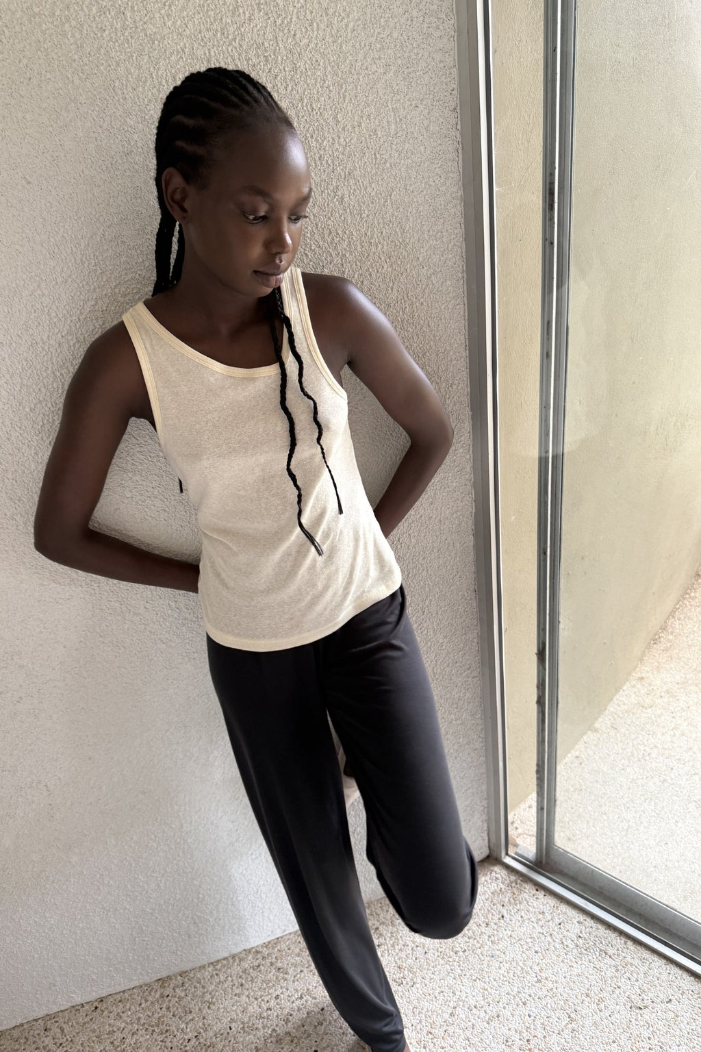 26SS PHOEBE TOP - IVORY