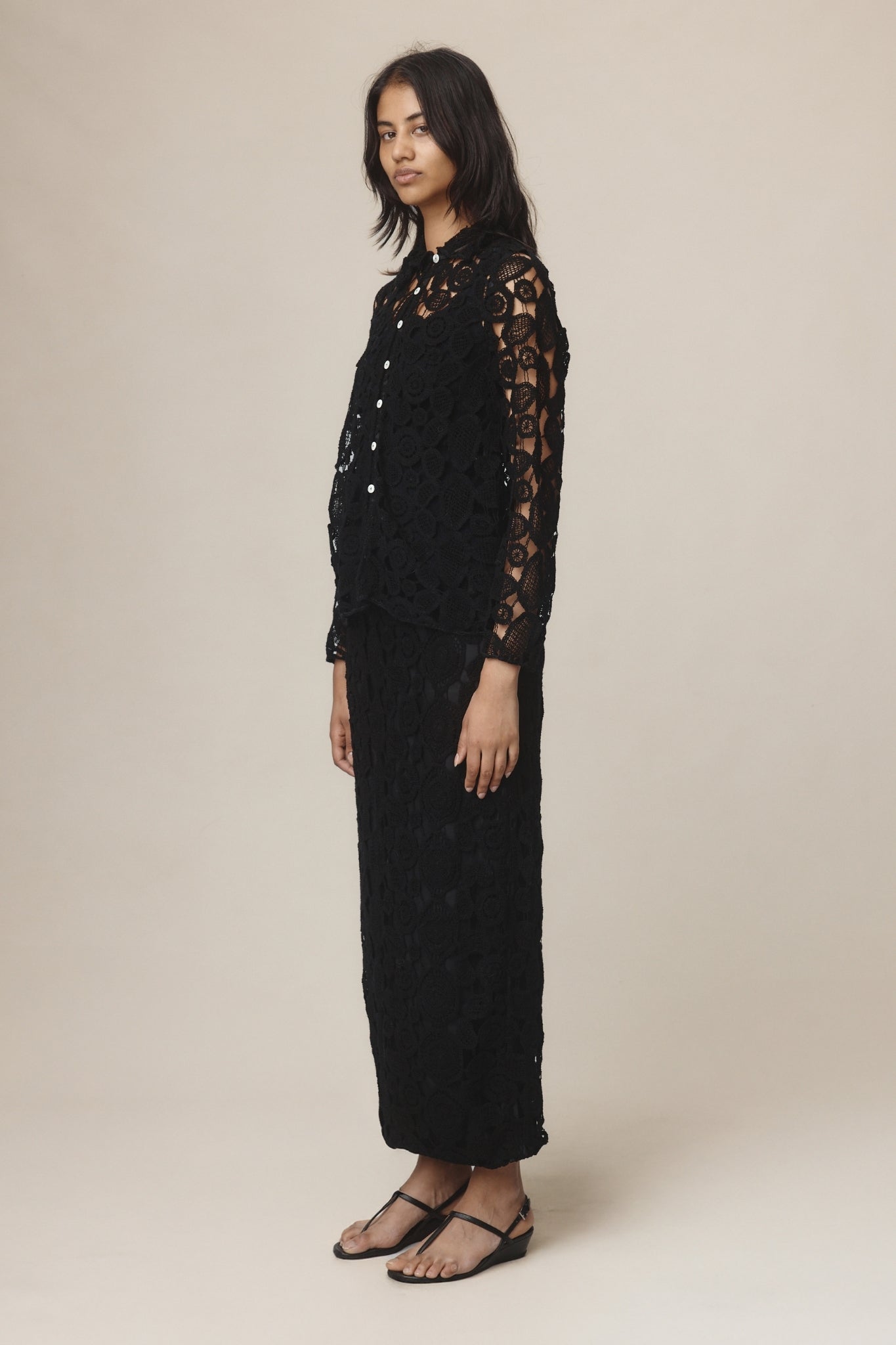 26SS PIERRE TOP - BLACK