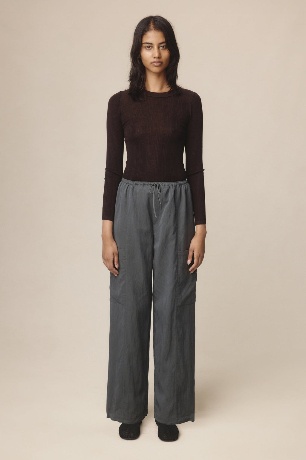 26SS GRAY PANT - CHARCOAL