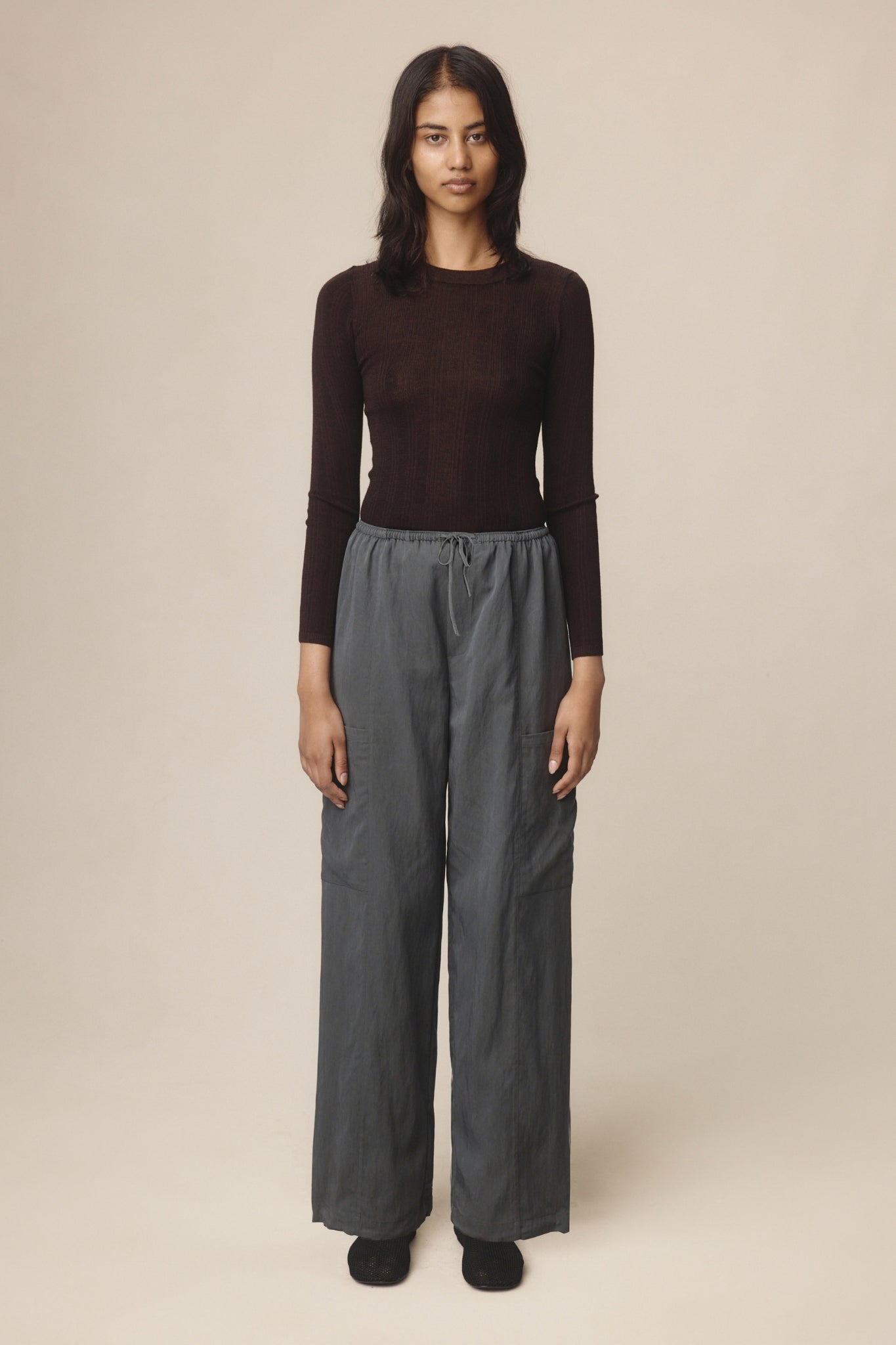 26SS GRAY PANT - CHARCOAL