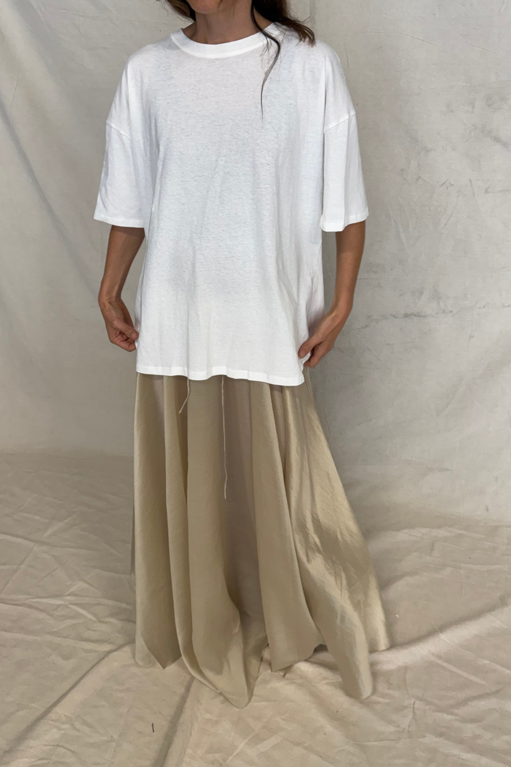 26SS BAYLEY SKIRT - CHAMPAGNE