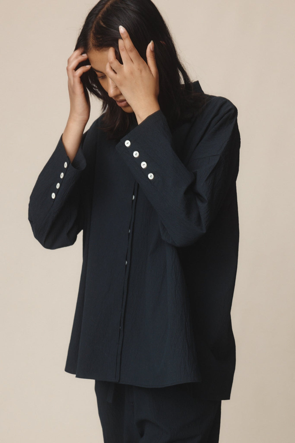 26SS FREDDY SHIRT - BLACK