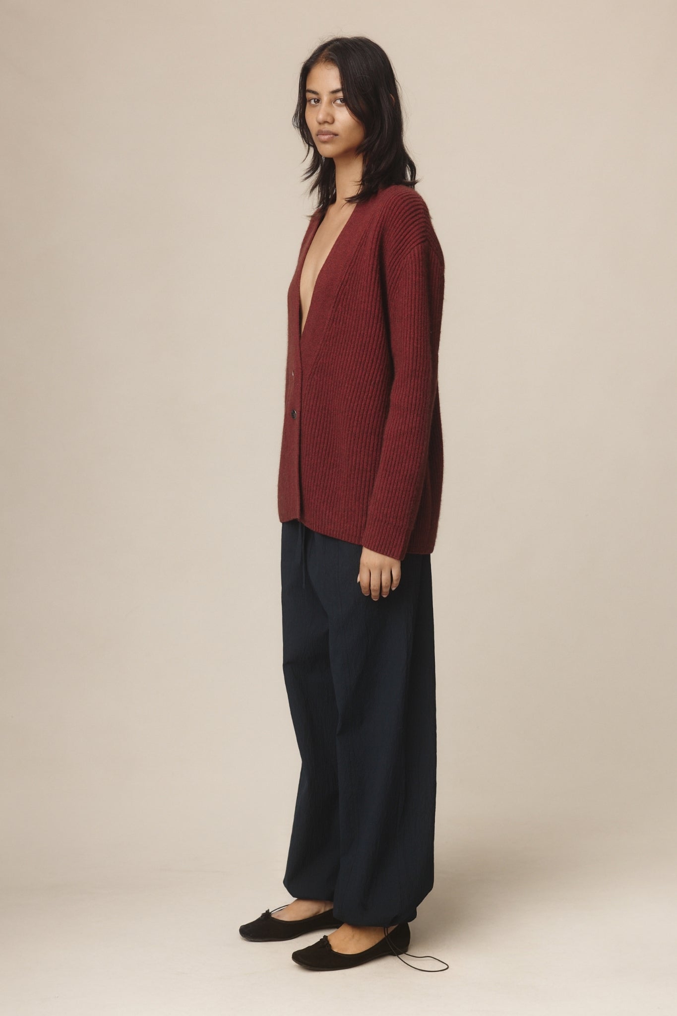 26SS TULIA CARDIGAN - DAHLIA