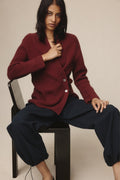 26SS TULIA CARDIGAN - DAHLIA