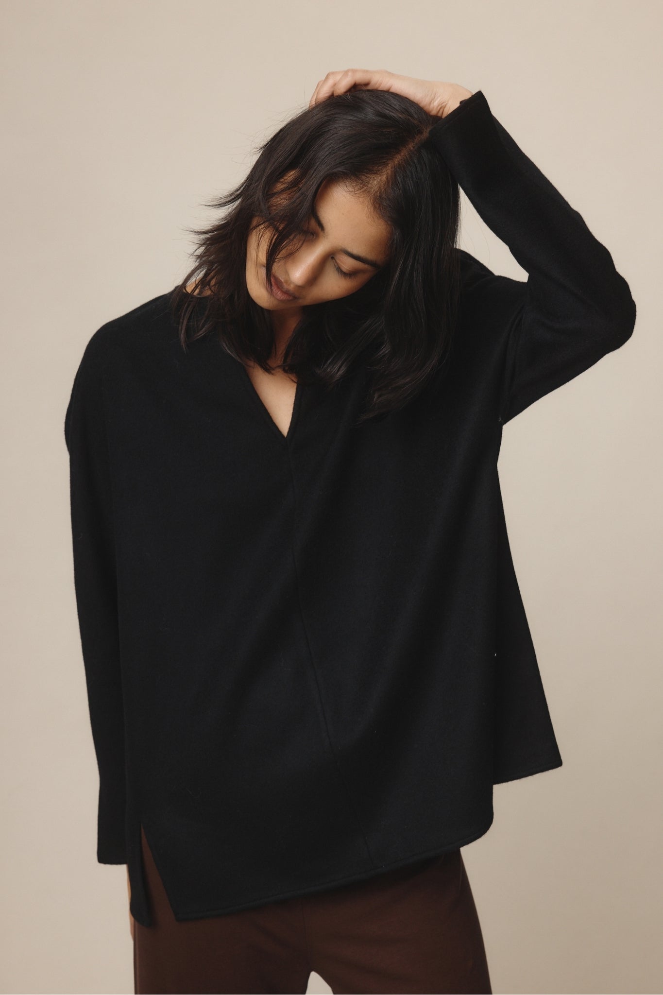 26SS ANAH TOP - BLACK
