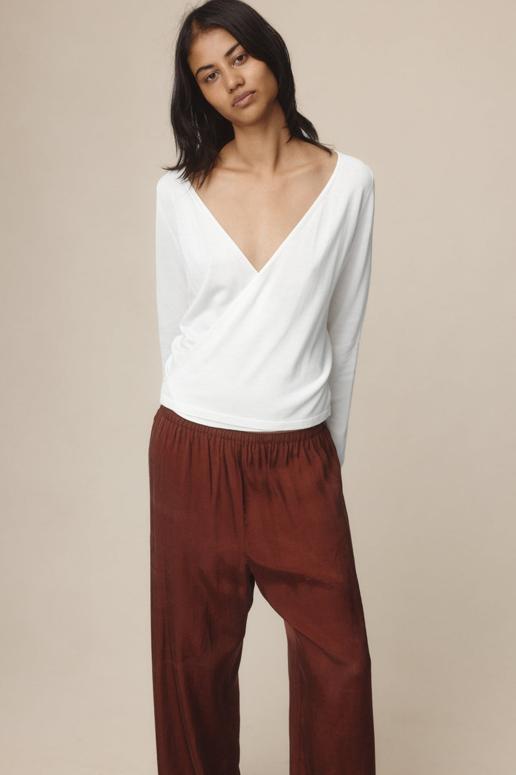 26SS VICTORIA TOP - IVORY