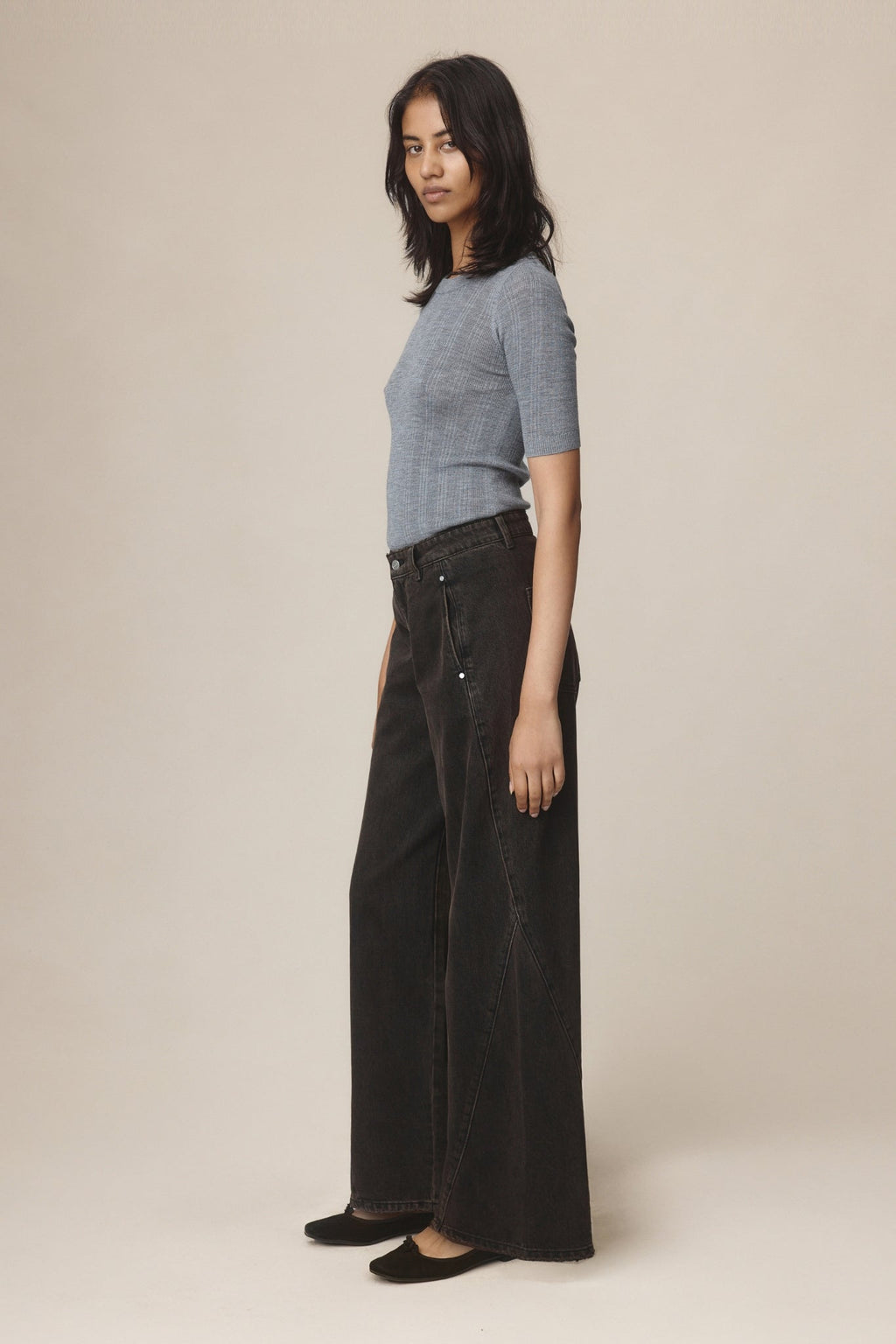 26SS PANEL JEAN - TOBACCO