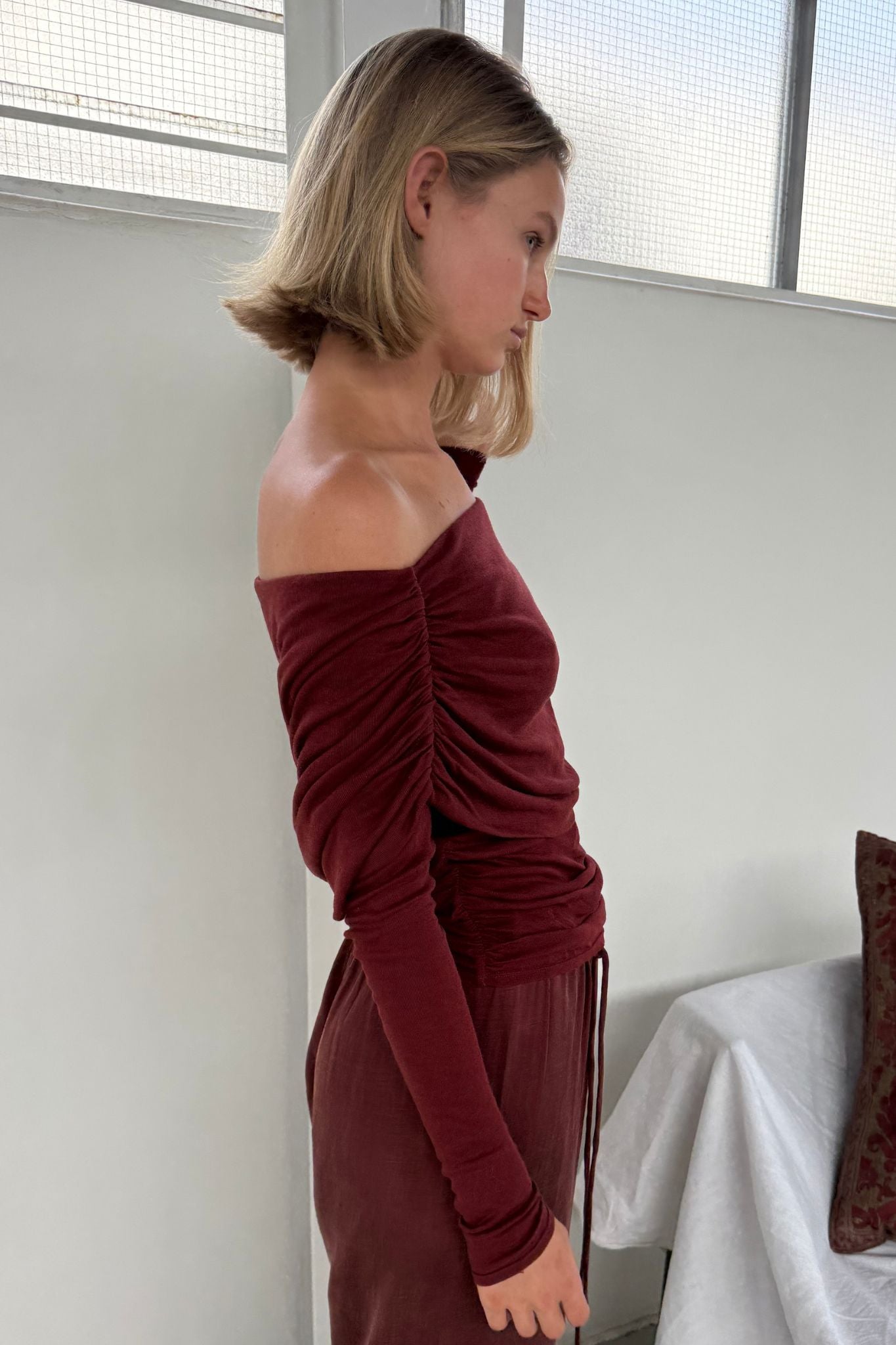 26SS NINA TOP - DAHLIA
