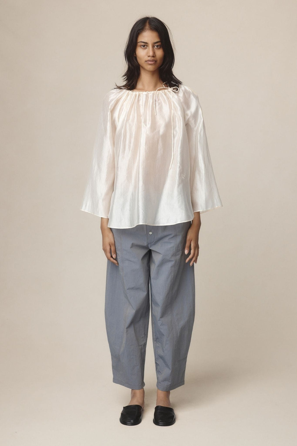26SS KASIA TOP - IVORY