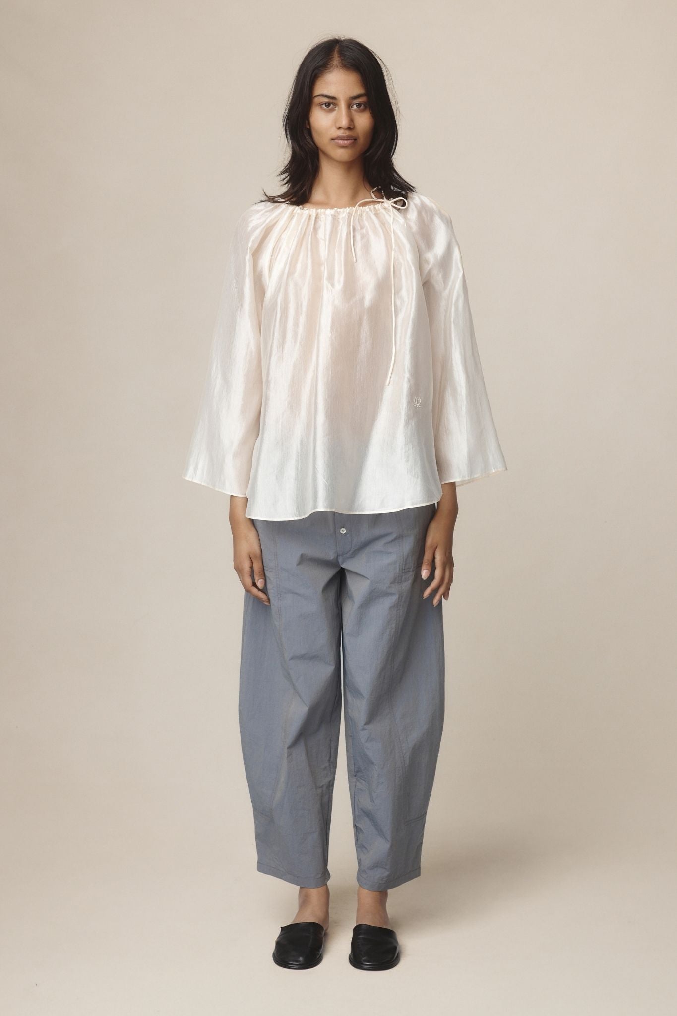 26SS KASIA TOP - IVORY