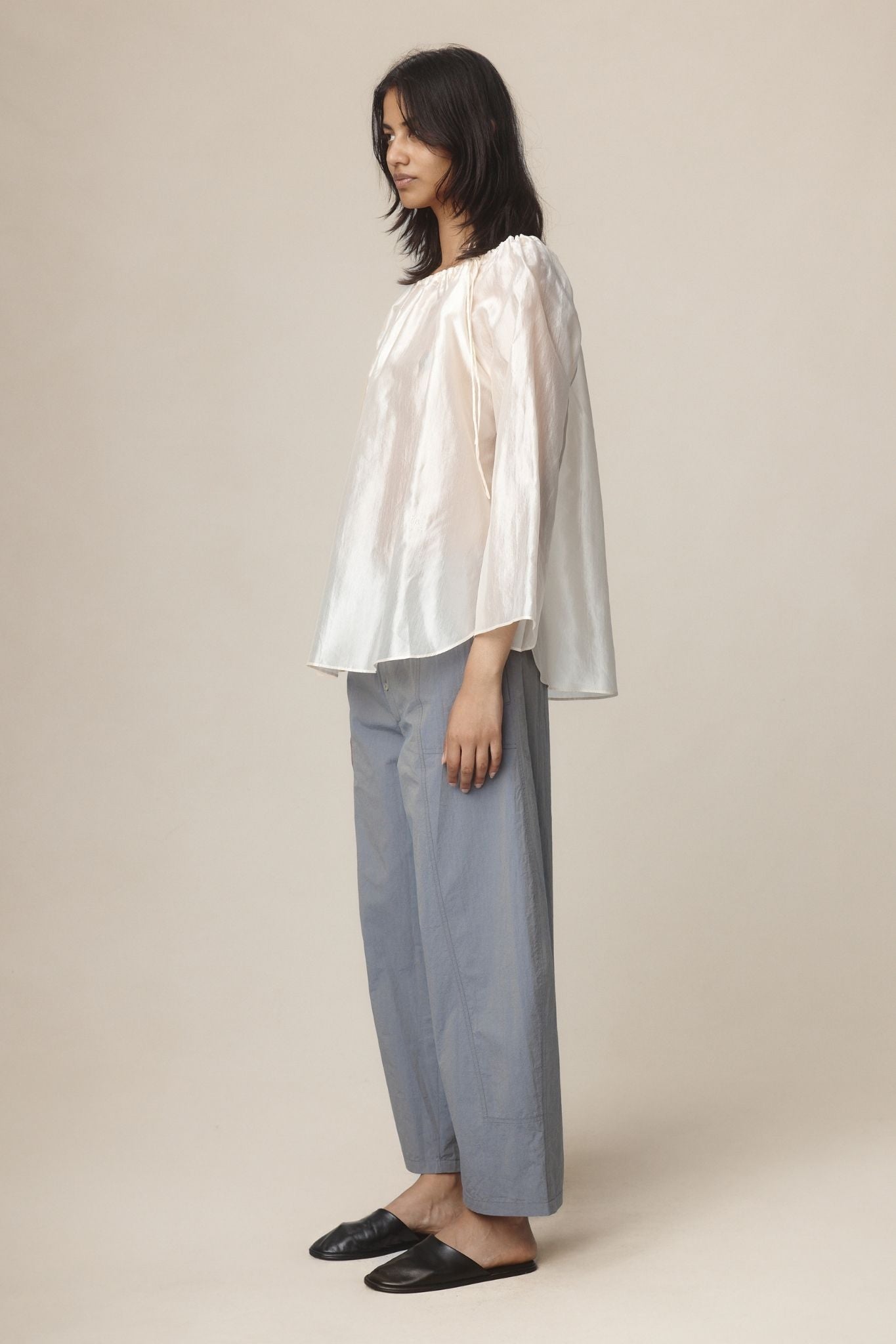 26SS KASIA TOP - IVORY