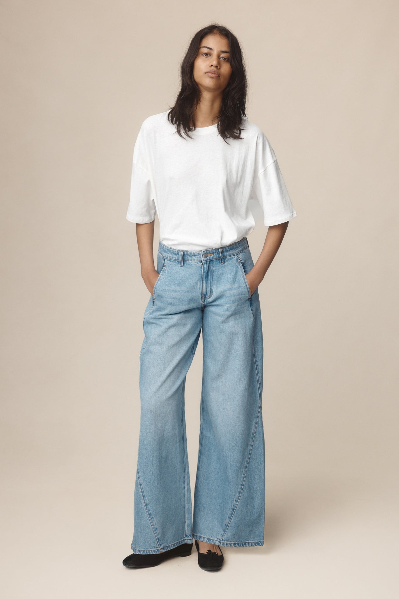 26SS PANEL JEAN - CLASSIC WASH