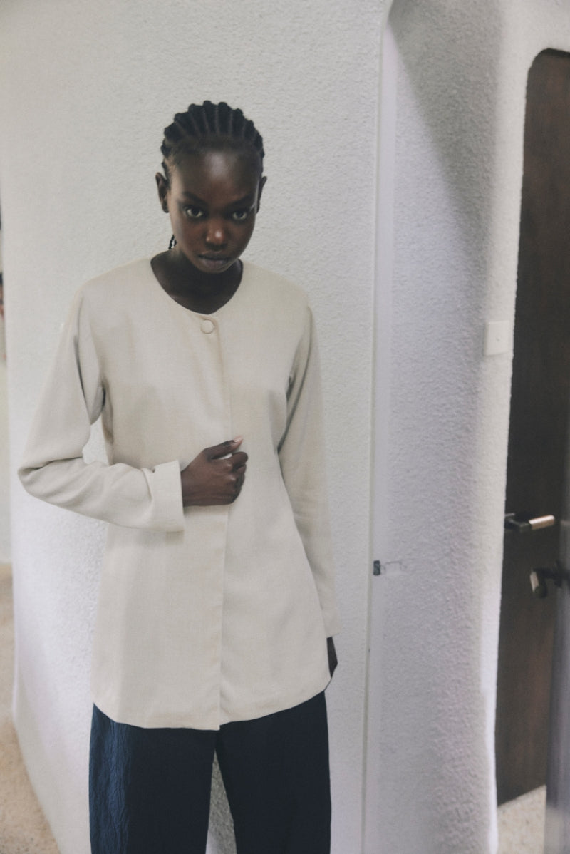 26SS CIPRIANA JACKET - BUFF