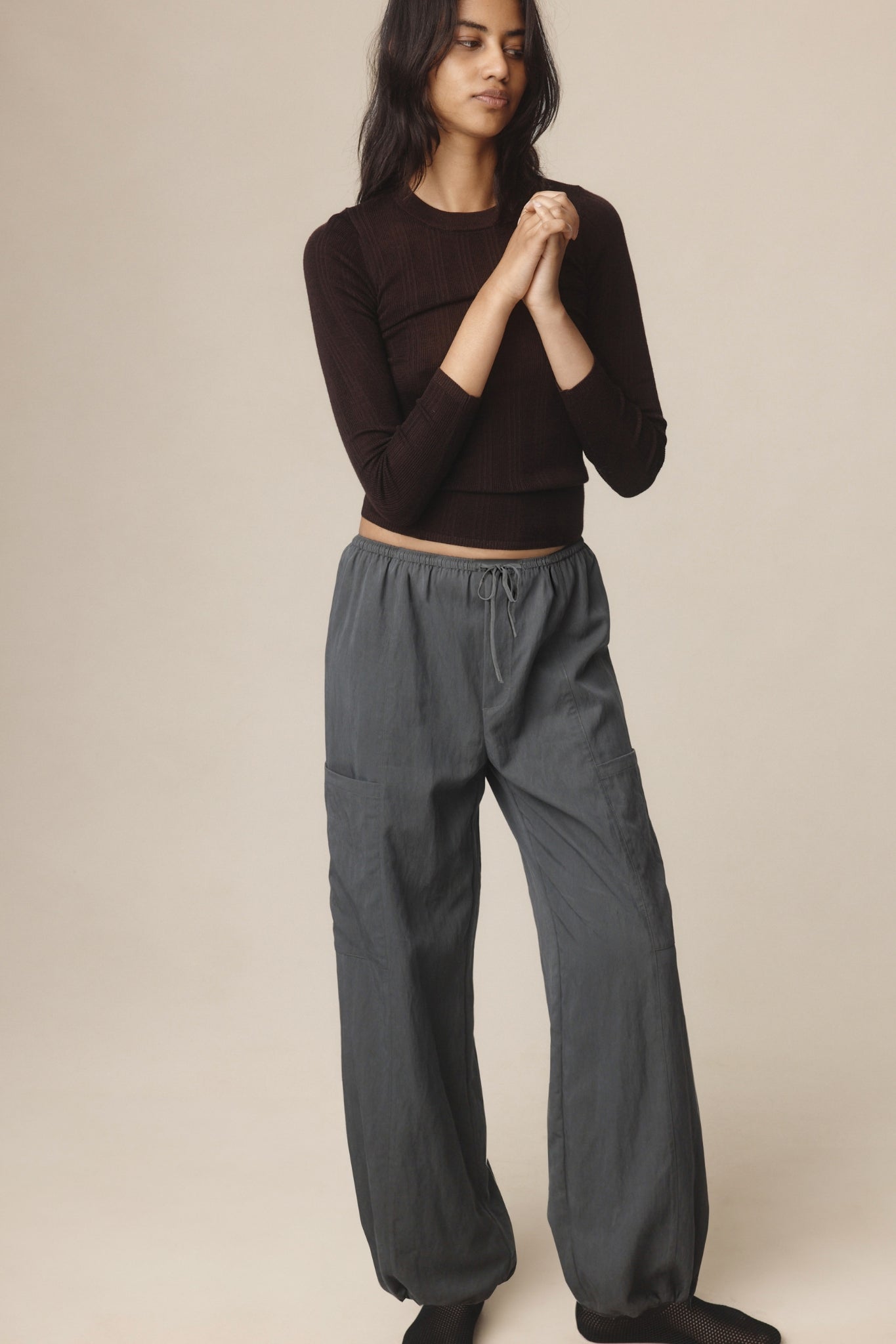 26SS GRAY PANT - CHARCOAL