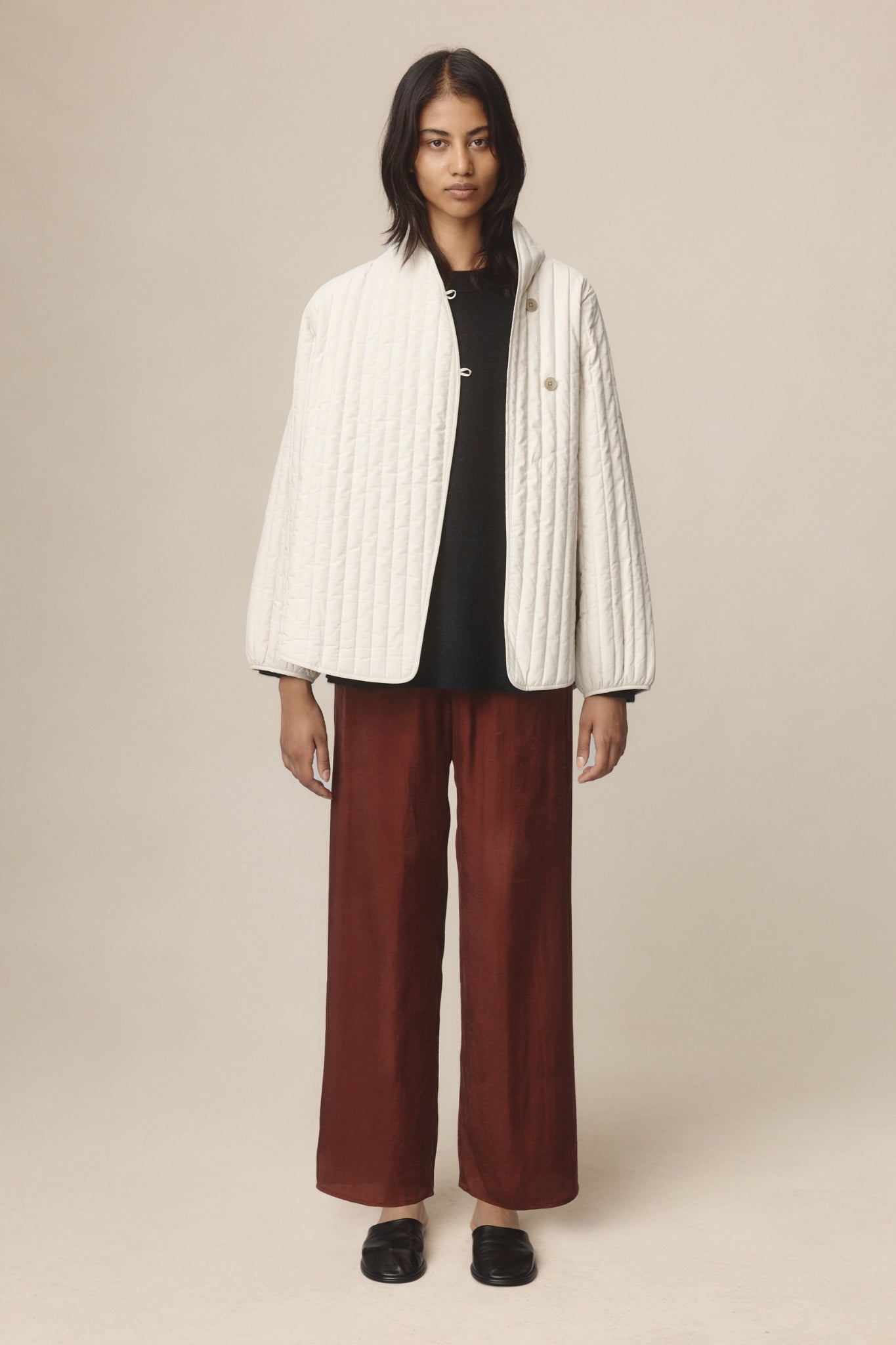 26SS AGNES JACKET - PUTTY