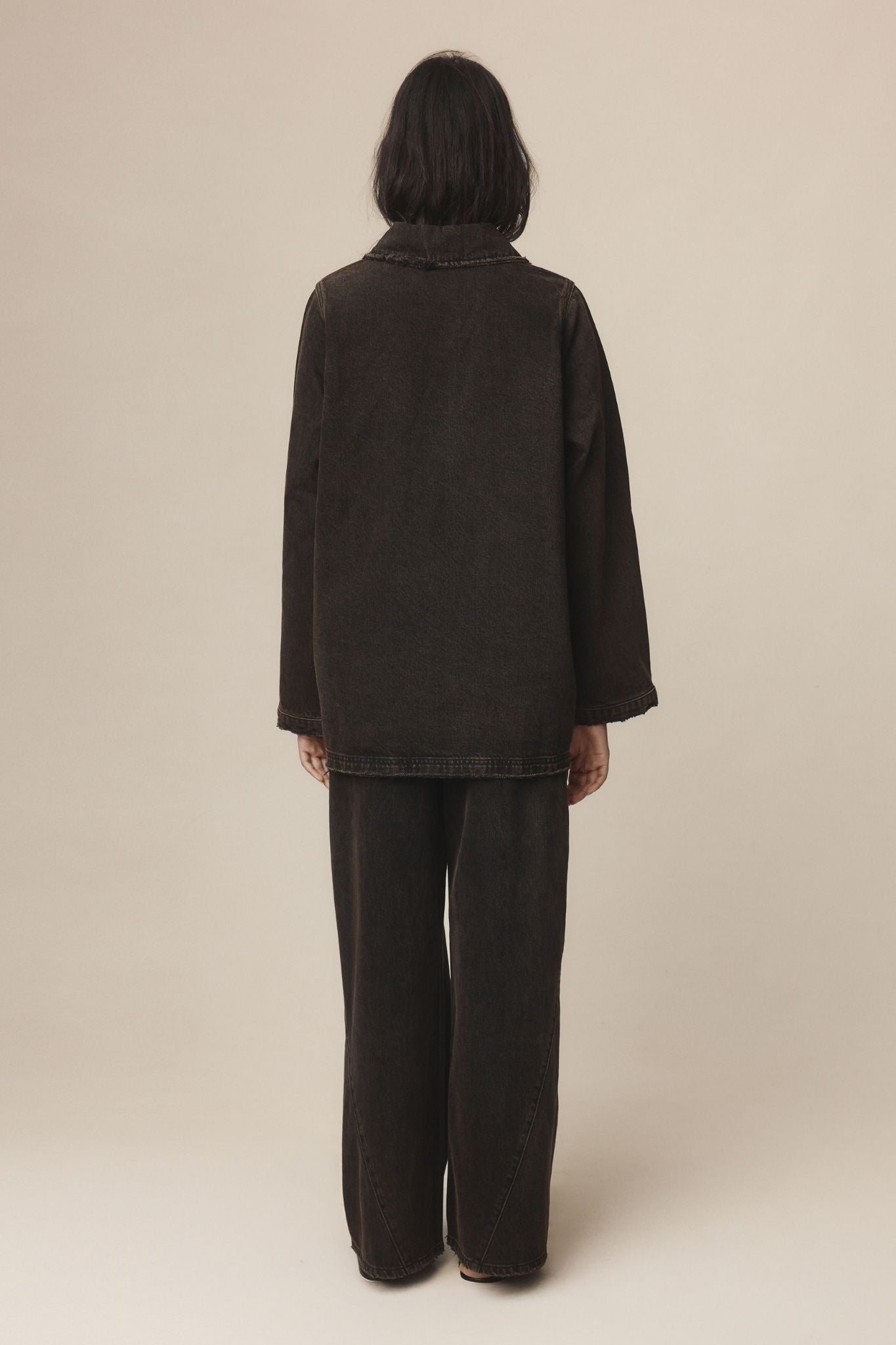 26SS MONO JACKET - TOBACCO
