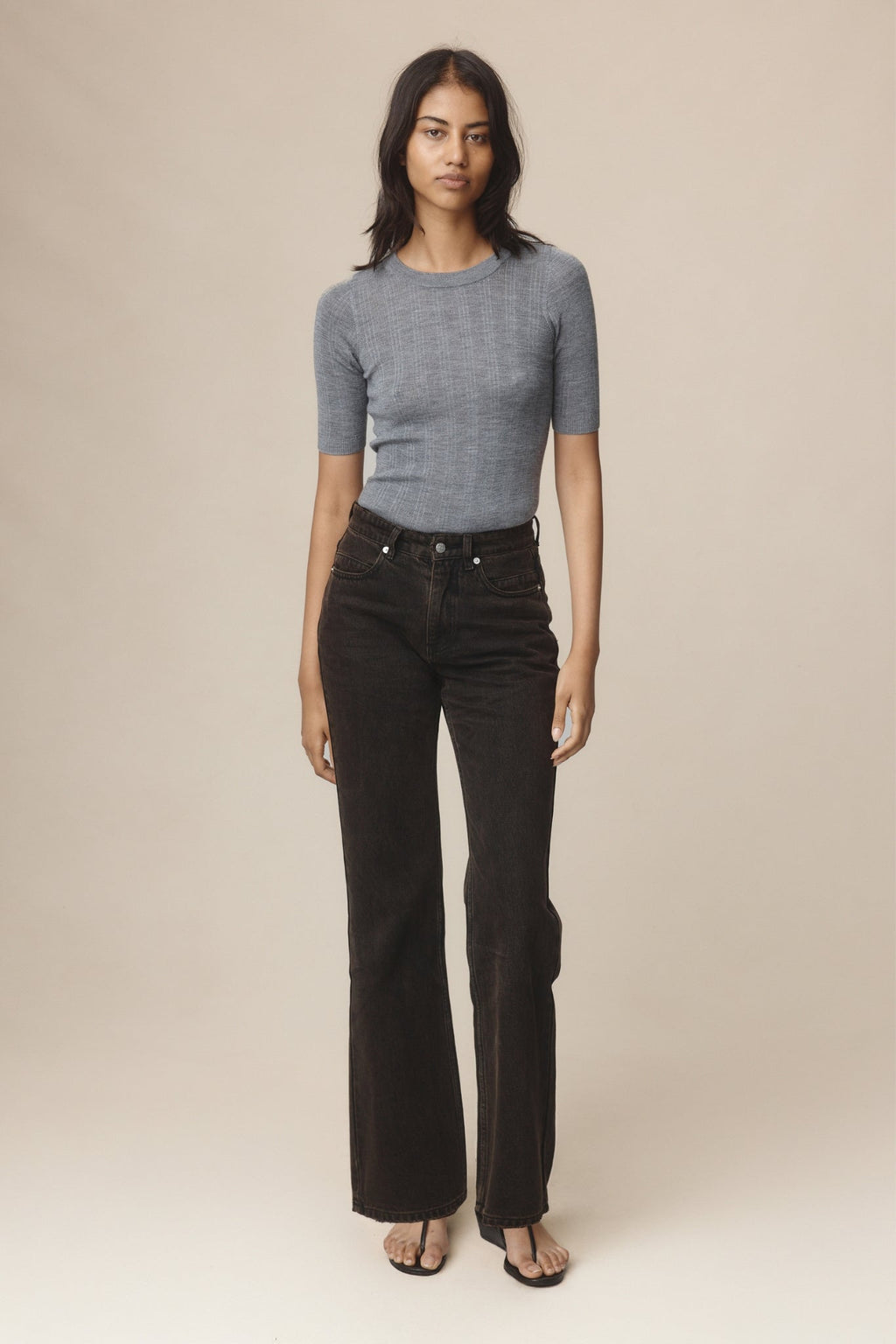 26SS CLASSIC JEAN - TOBACCO