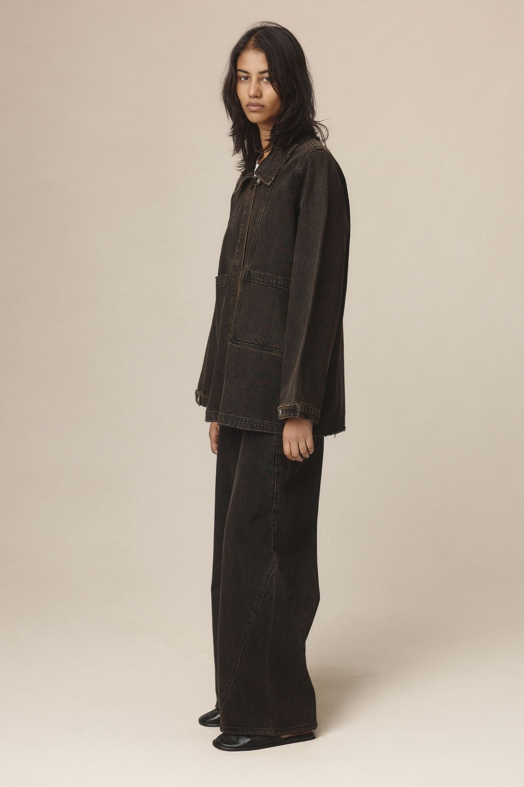 26SS MONO JACKET - TOBACCO