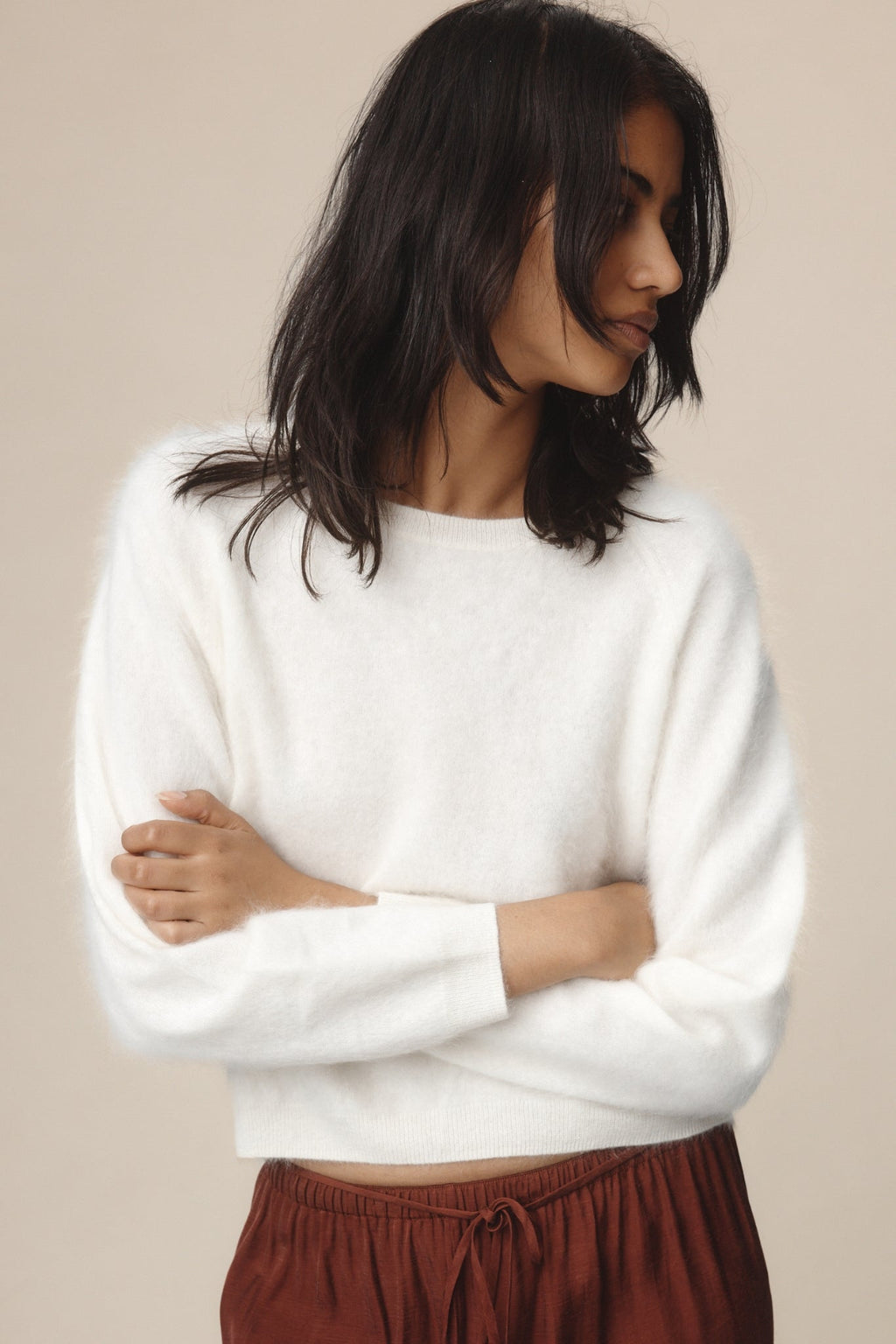 26SS MAGDA SWEATER - IVORY