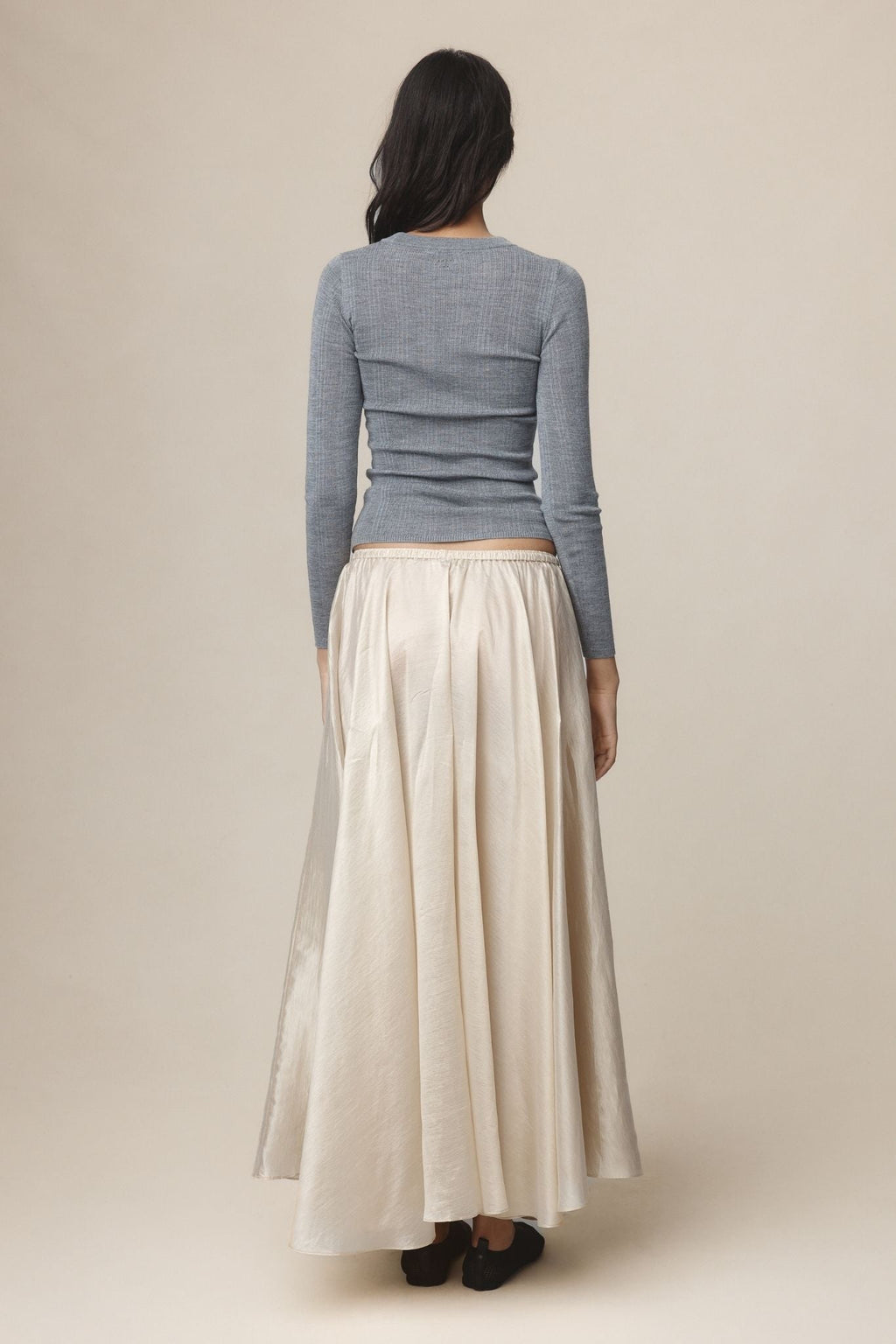26SS BAYLEY SKIRT - CHAMPAGNE