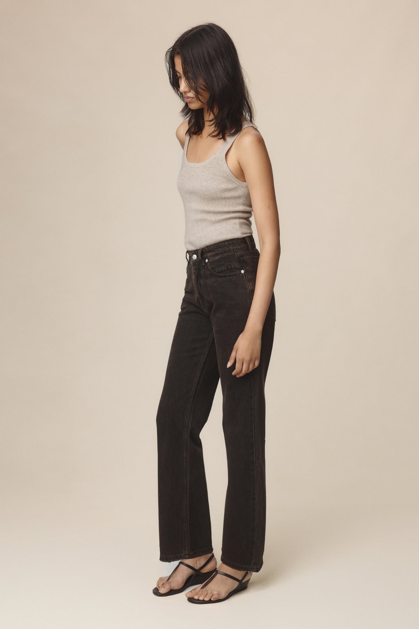 26SS CLASSIC JEAN - TOBACCO