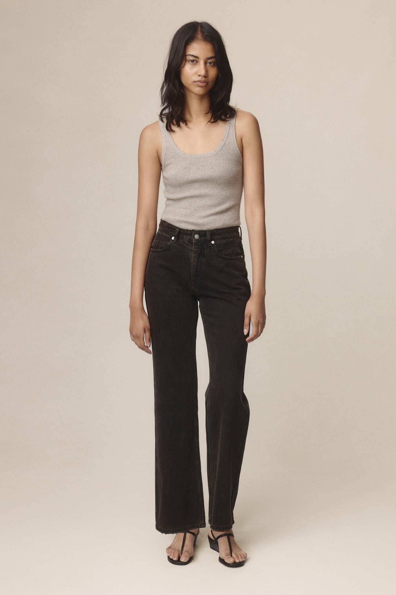 26SS CLASSIC JEAN - TOBACCO