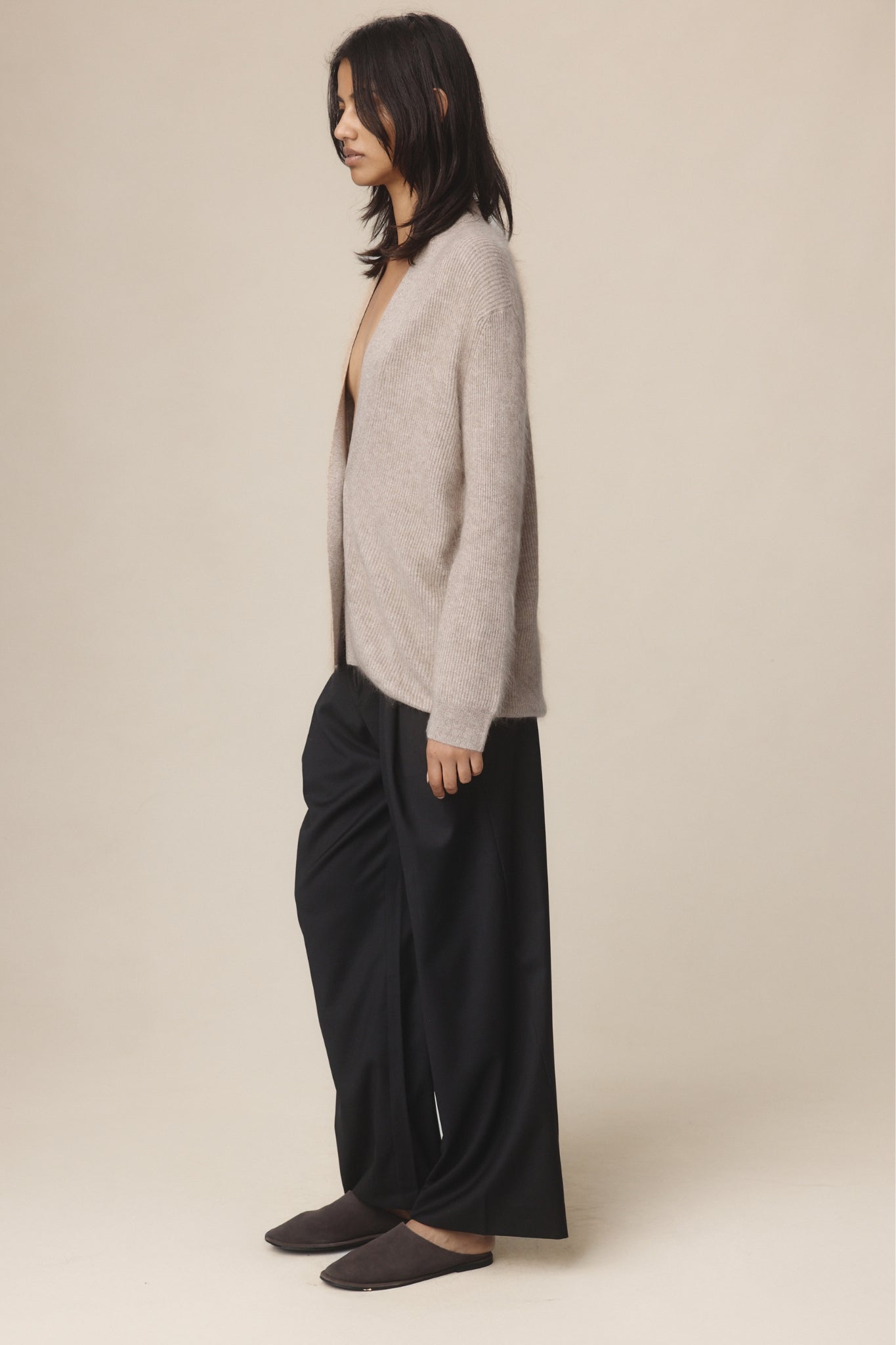 26SS TULIA CARDIGAN - WHEAT