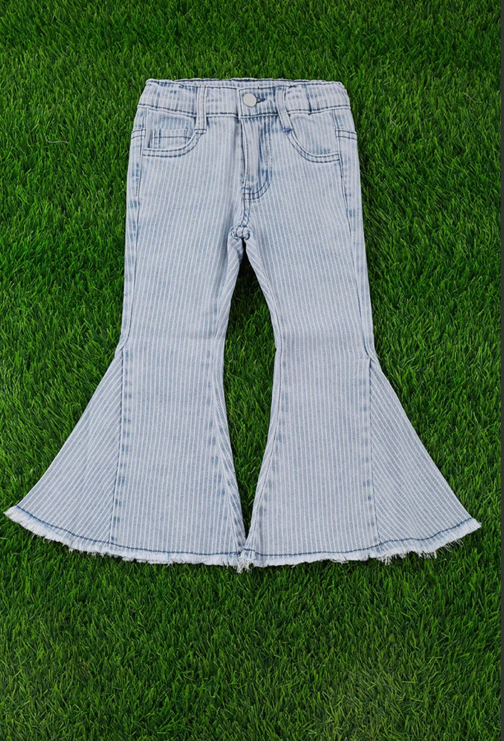 26SS Girl's mermaid flare jeans