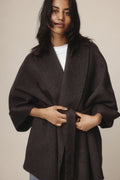 26SS WES COAT - TAPENADE