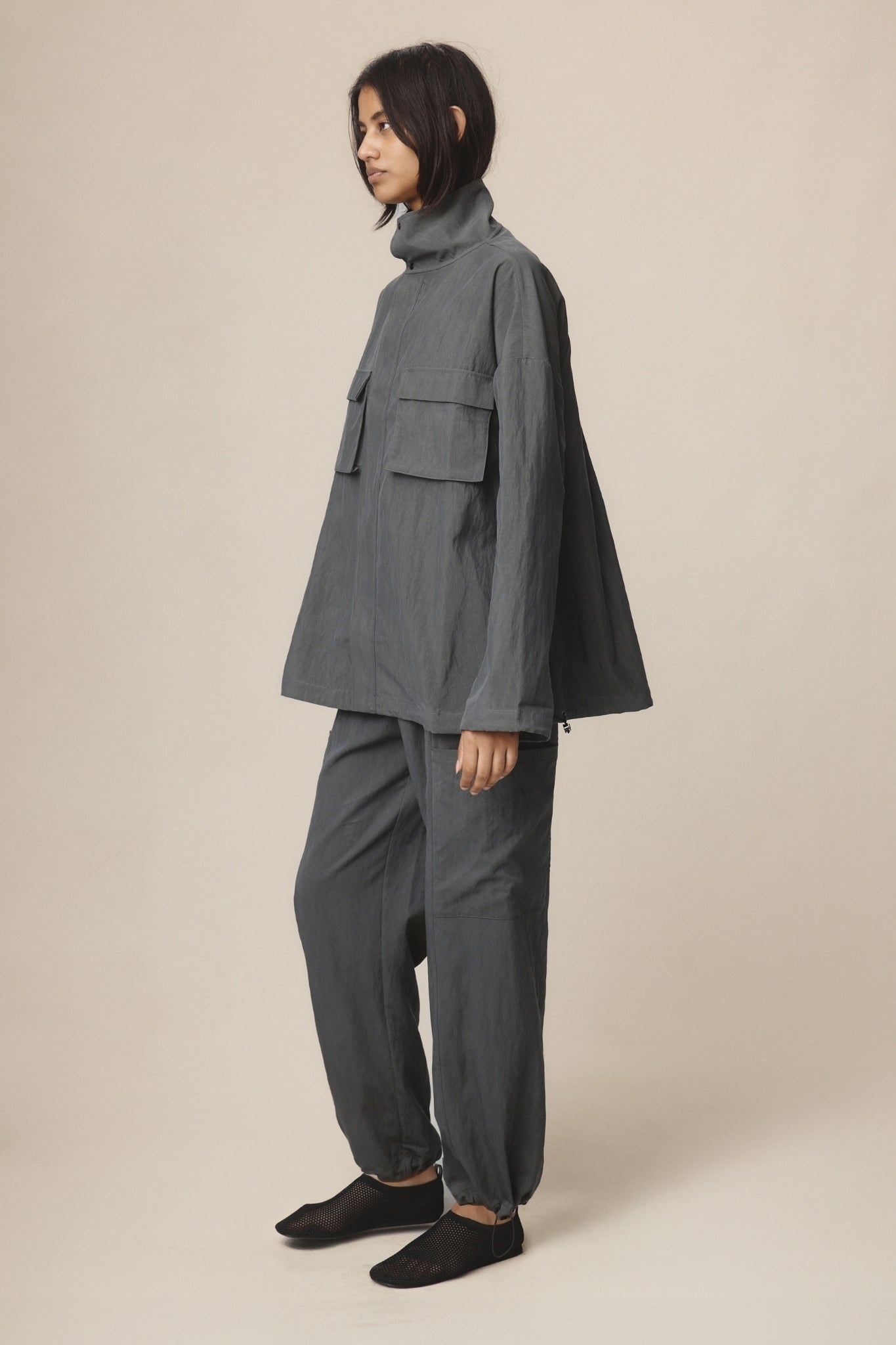 26SS GRAY JACKET - CHARCOAL