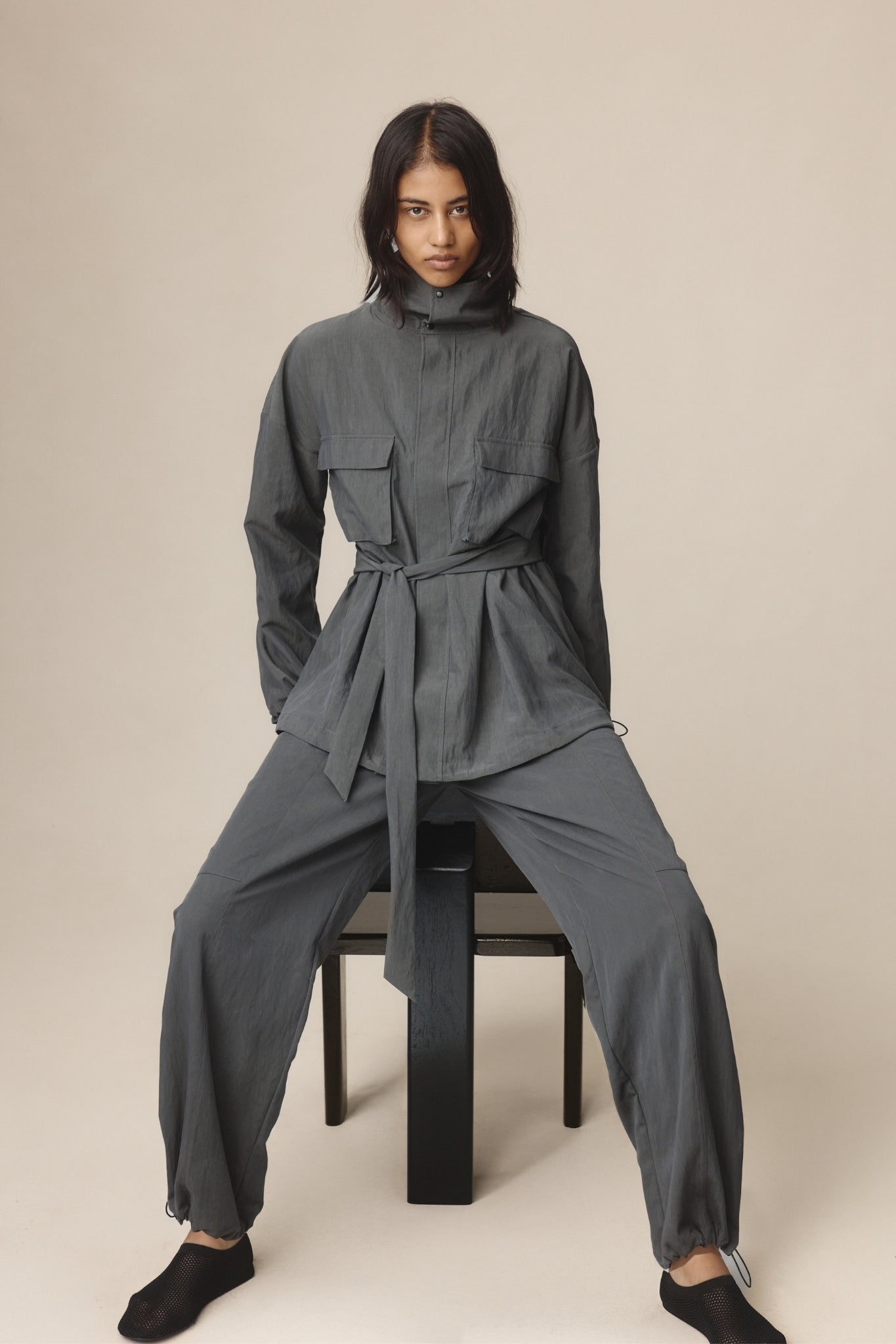 26SS GRAY PANT - CHARCOAL